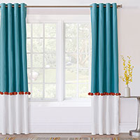 Phineas Colorblock Curtain Panel