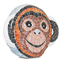 Wilder Monkey Decorative Pillow
