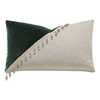 Esmeralda Colorblock Decorative Pillow