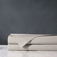 Vail Percale Flat Sheet In Bisque