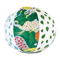 Hullabaloo Handpainted Ball Decorative Pillow