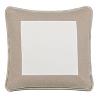 Kelso Blanket Stitch Decorative Pillow