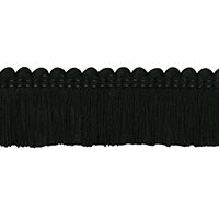 Brush Fringe Ravensmoor B (Black)