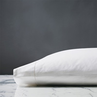 Roma Sateen Pillowcase in White
