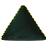 Uma Pyramid Decorative Pillow in Emerald