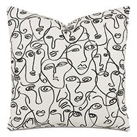 Noam Sketch Decorative Pillow