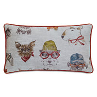 Bark Slope Whimsical Decorative Pillow