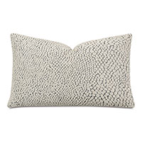 Roquefort Decorative Pillow in Snow