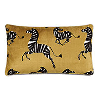 Tenenbaum Zebra Decorative Pillow in Honey