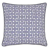 Vizcaya Faux Basketweave Decorative Pillow