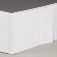 Fresco Classic White Pleated Skirt Panels