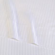 Emilio Jacquard Stripe Sheet Set in White