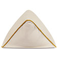 Uma Pyramid Decorative Pillow in Ivory