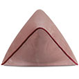 Uma Pyramid Decorative Pillow in Pink