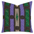 Messiah Faux Ankara Decorative Pillow