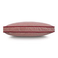 Velvet Demilune Decorative Pillow in Pink