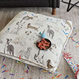 BuddyS Bash Textured Decorative Pillow