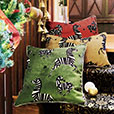 Tannenbaum Zebra Decorative Pillow In Honey