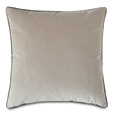Rowley Woven Decorative Pillow In Charcoal