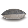 Rowley Woven Decorative Pillow In Charcoal