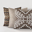 Marfa Embroidered Pillow In Tan