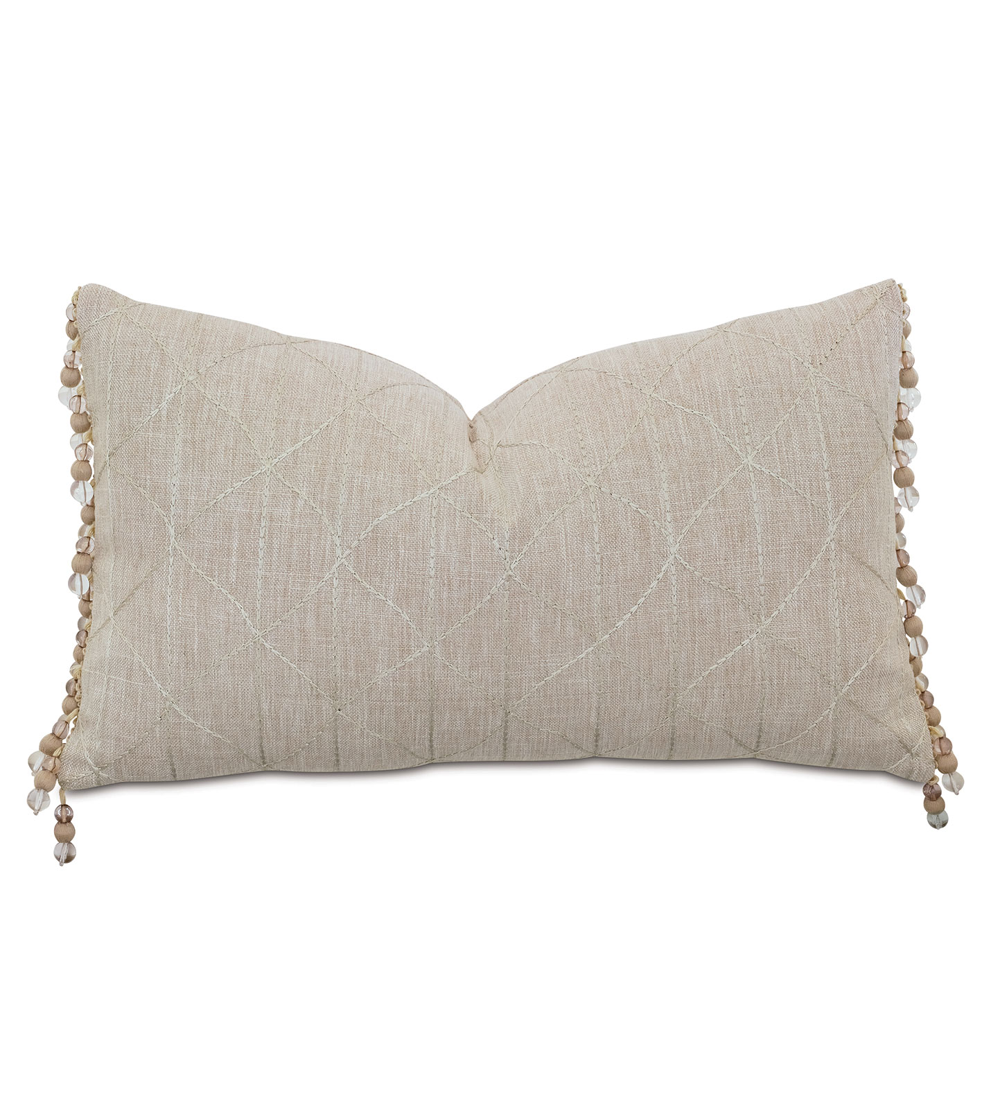 Evie Embroidered Decorative Pillow - Eastern Accents