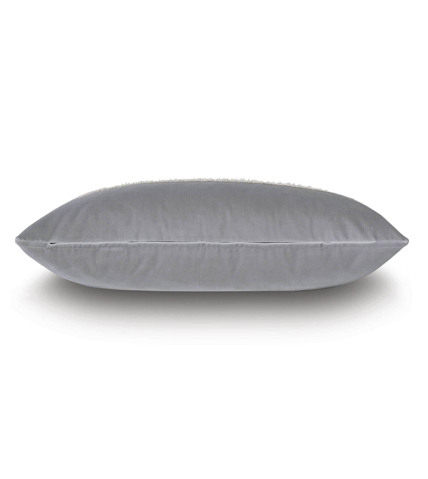 Safford Chevron Border Decorative Pillow In Gray | Eastern Accents