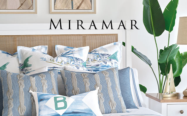 Miramar Luxury Bedding by Barclay Butera