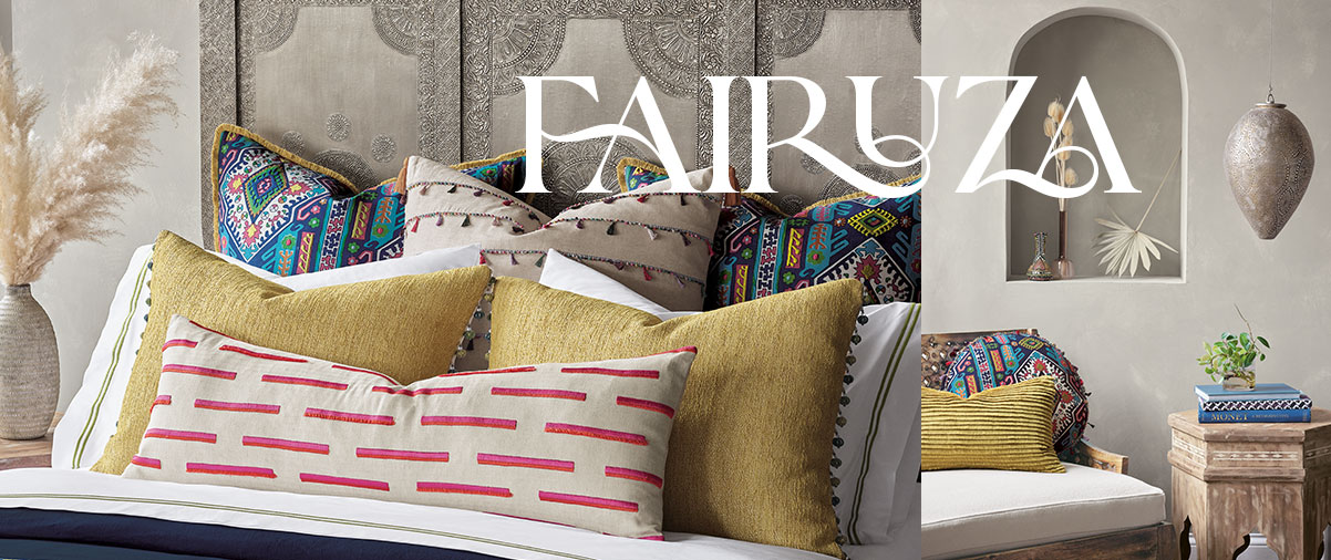 Fairuza designer bedding collection