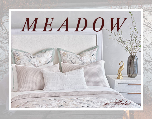 Meadow Sateen Bedding Collection by de Medici