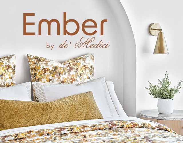 Ember Designer Bedding by de Medici